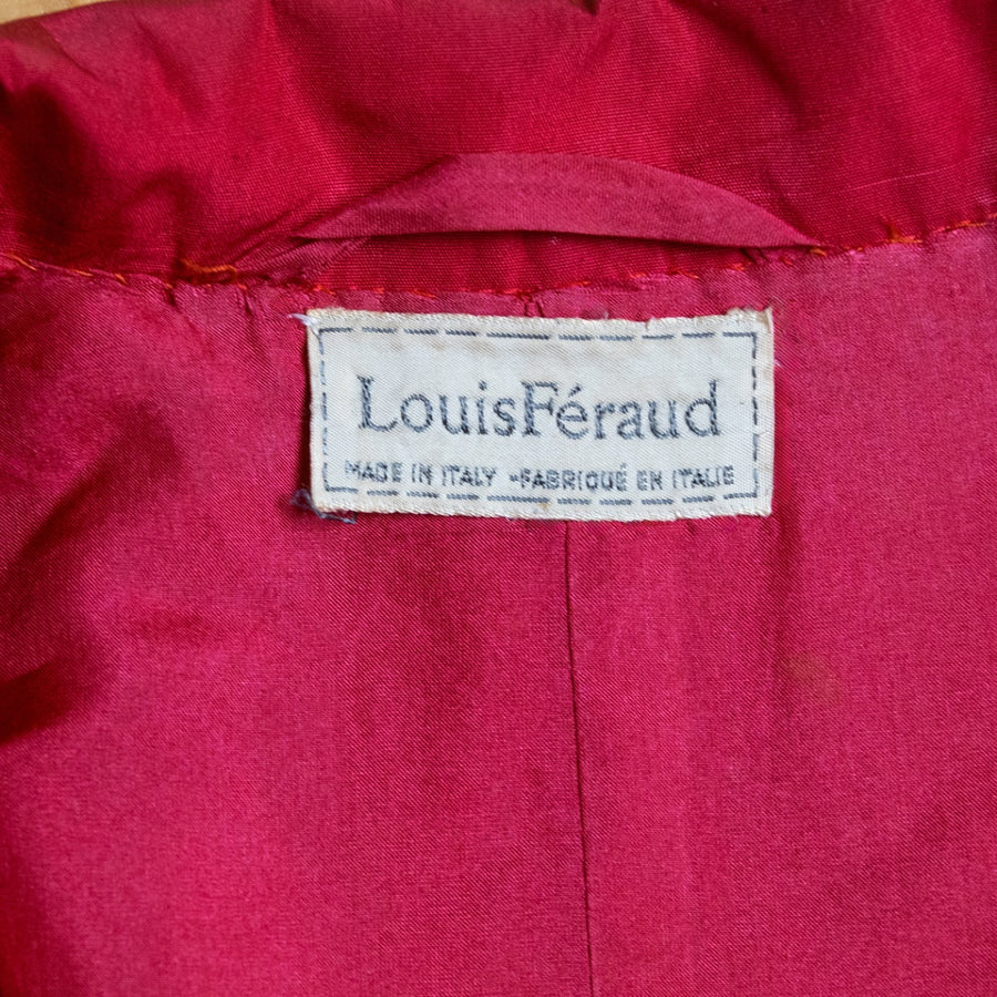 Louis Féraud Vintage Jacke mit breitem Kragen