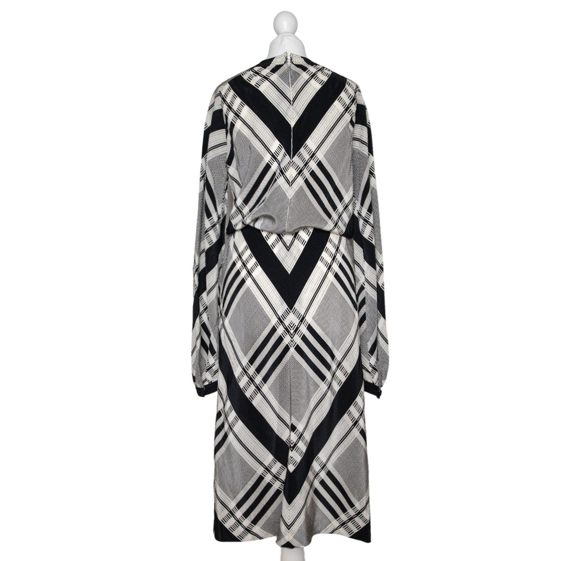 Jean Patou Vintage Kleid mit geometrischem Muster