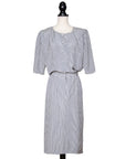 Emanuel Ungaro Vintage Kleid im Streifendesign