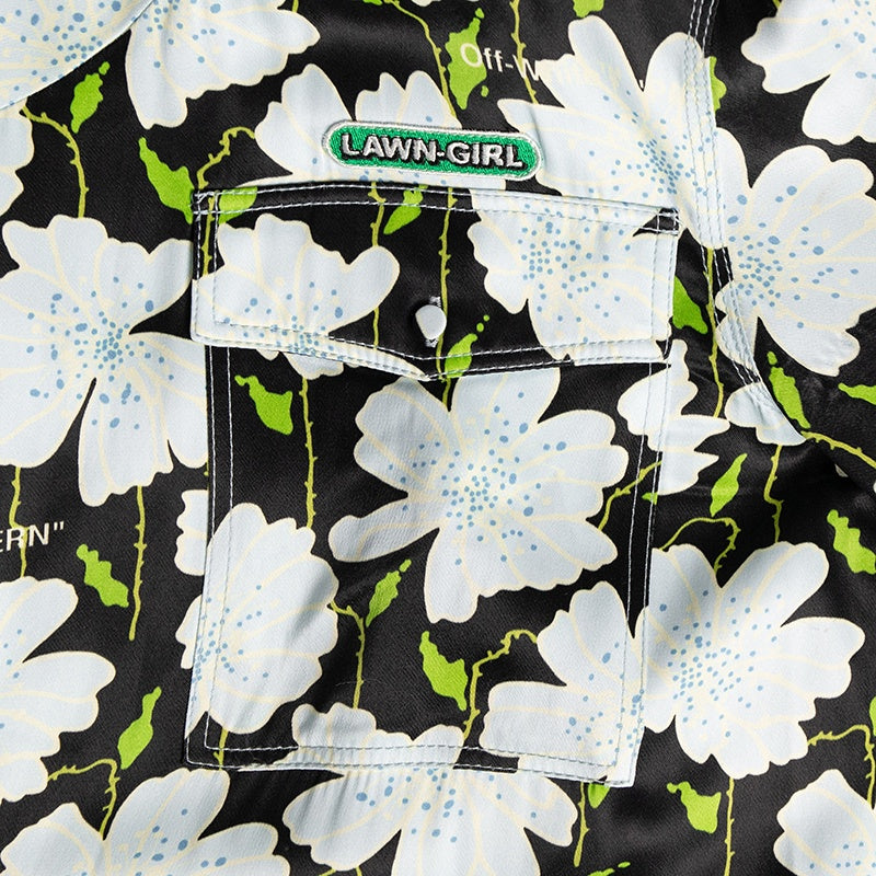 Off-White Main Label Mantelkleid zum Wickeln