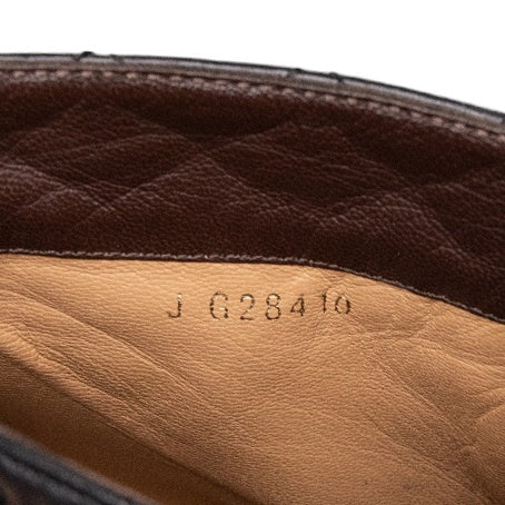 Chanel Gesteppte Two-Tone Ankle Boots mit Blockabsatz – Style Definery