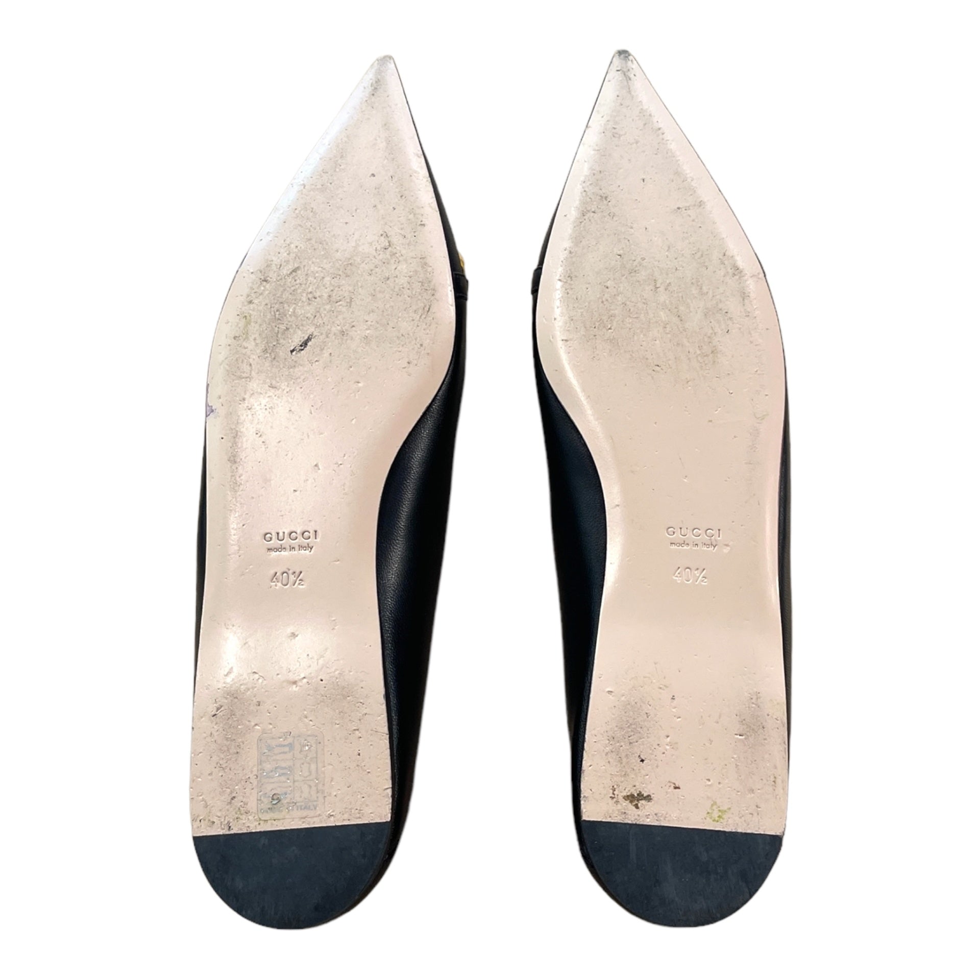 gucci handschuhe spitze Gucci Spitze Ballerinas mit Signature-Horsebit-Details und versilberte –  Style Definery