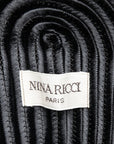 Nina Ricci Vintage Crossbody-Tasche mit aufwändiger Stoff-Prägung in Glanzoptik