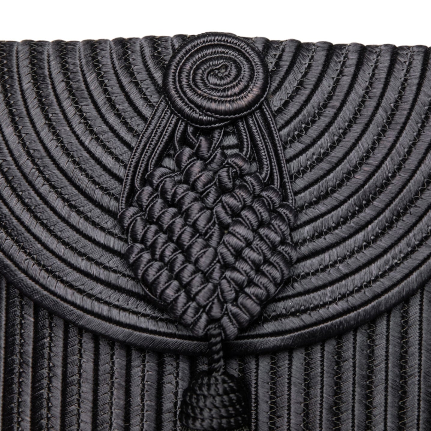 Nina Ricci Vintage Crossbody-Tasche mit aufwändiger Stoff-Prägung in Glanzoptik