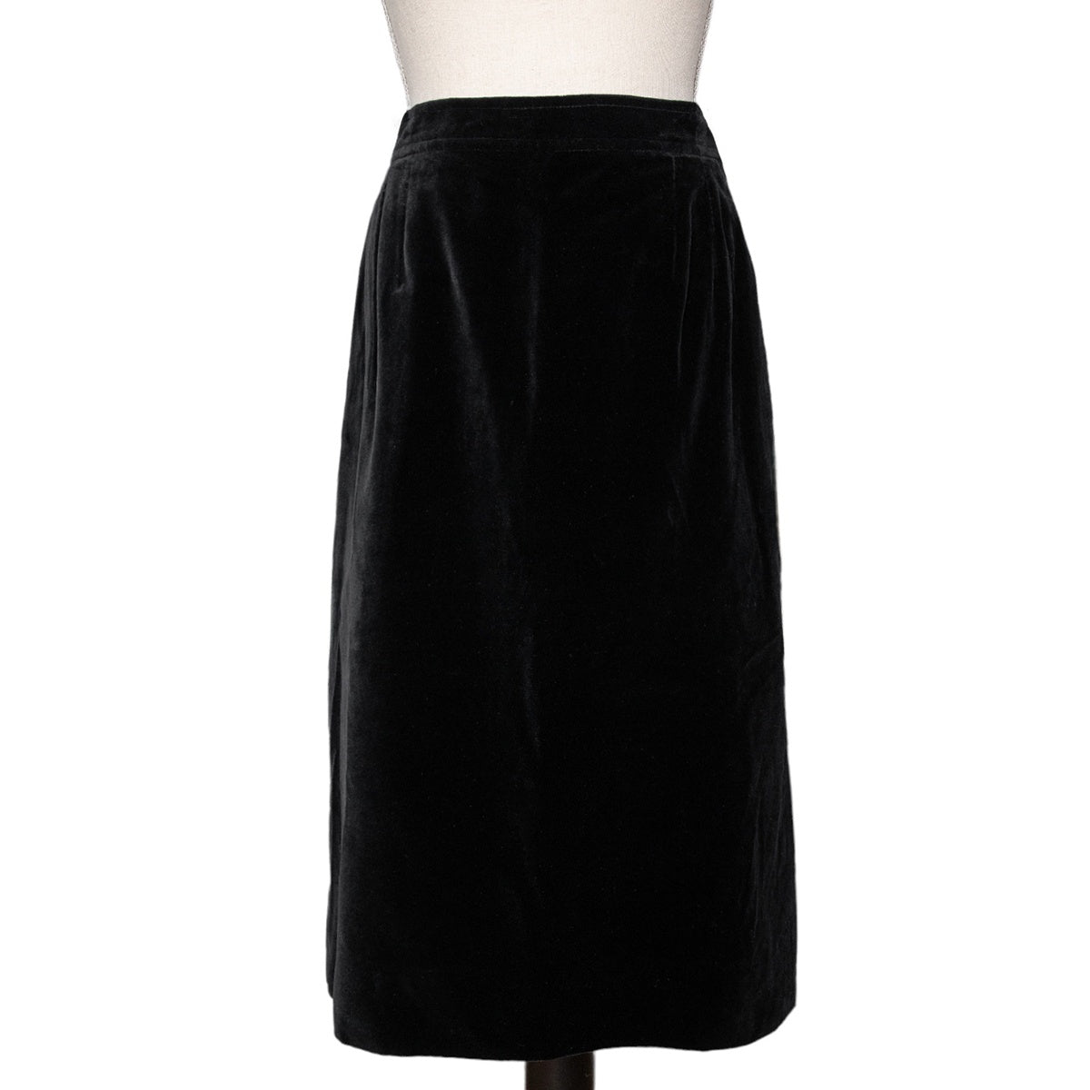 Yves Saint Laurent Eleganter Rive Gauche Vintage Samtrock