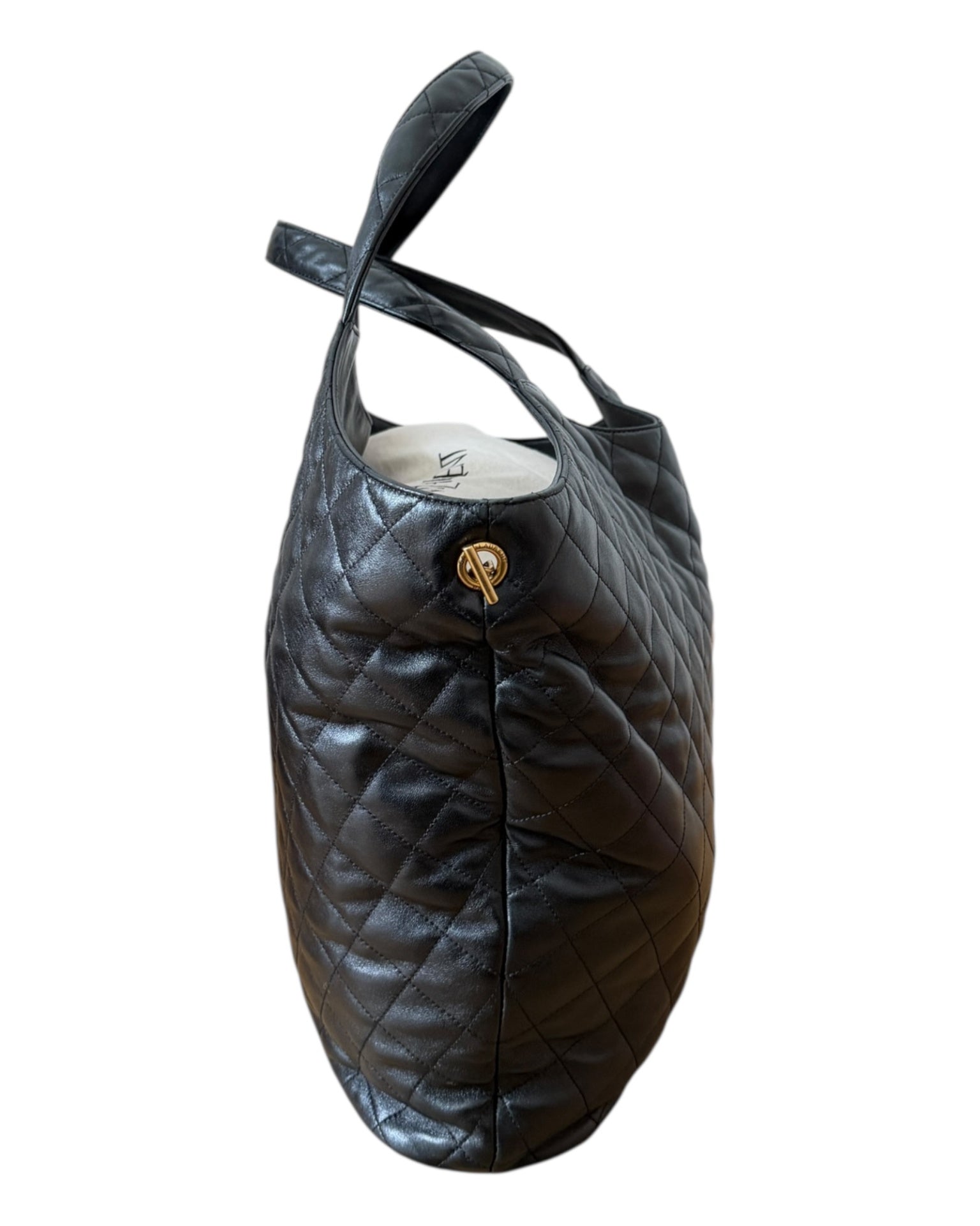 Saint Laurent Icare Maxi Shopper aus Lammleder