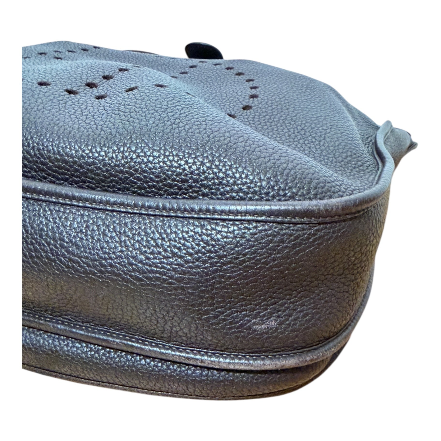 Hermès Evelyne 40 Taurillon Clémence Ébène Crossbody Bag