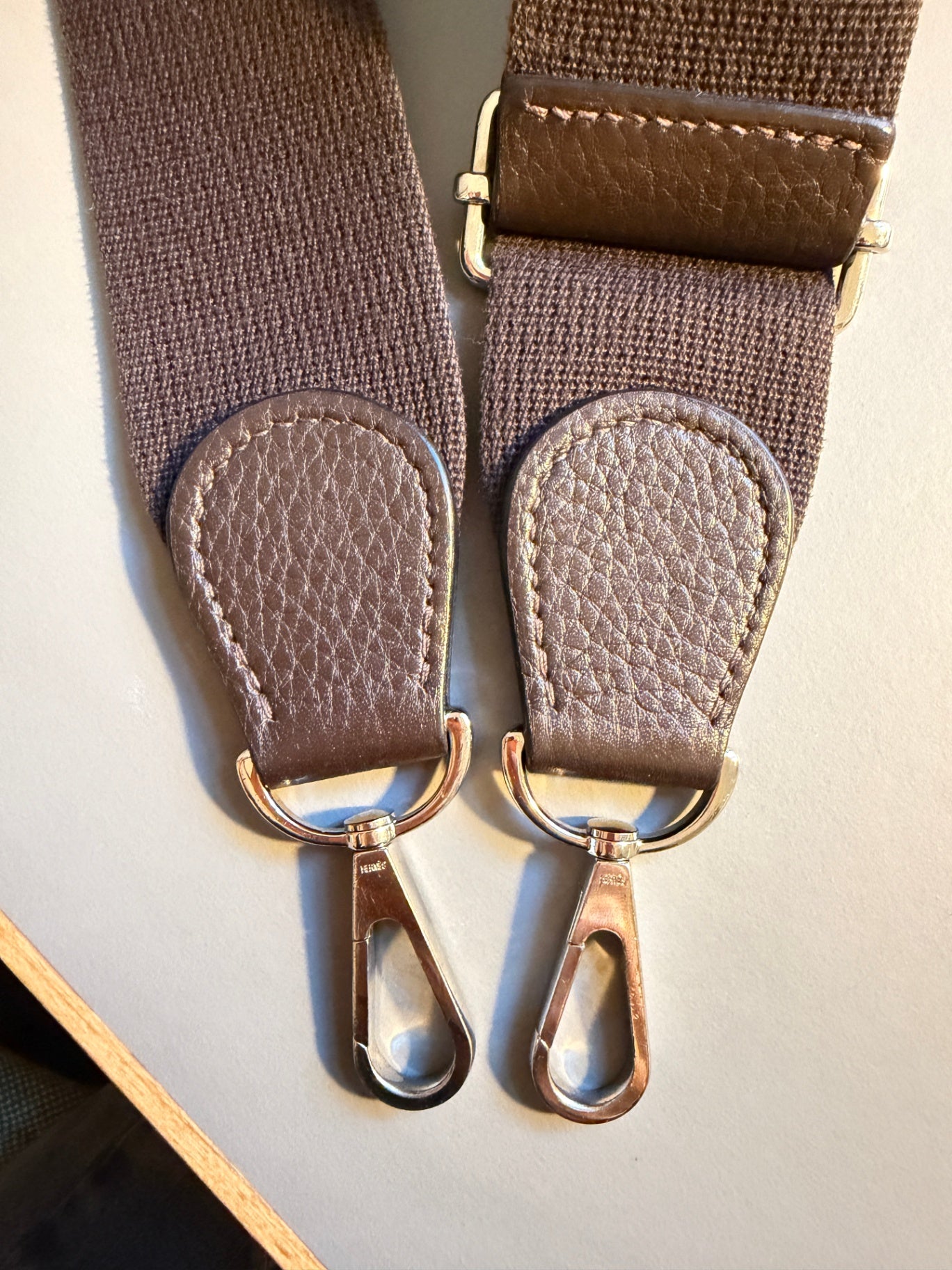 Hermès Evelyne 40 Taurillon Clémence Ébène Crossbody Bag