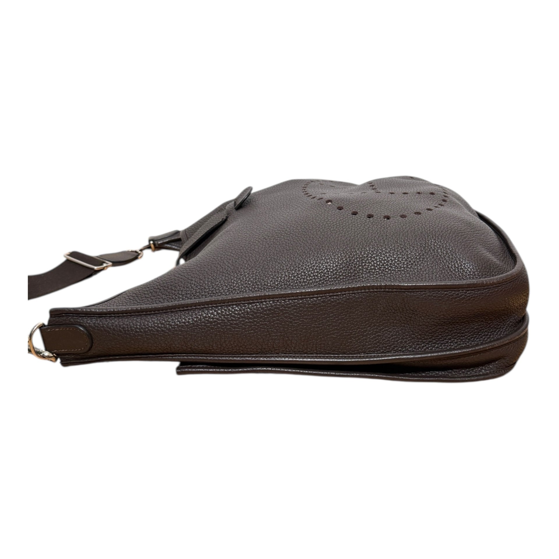 Hermès Evelyne 40 Taurillon Clémence Ébène Crossbody Bag