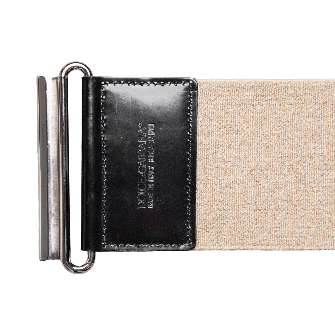 Dolce & Gabbana Stretch-Taillengürtel mit Signature-Plakette