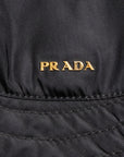 Prada Nylonhut mit breiter Krempe