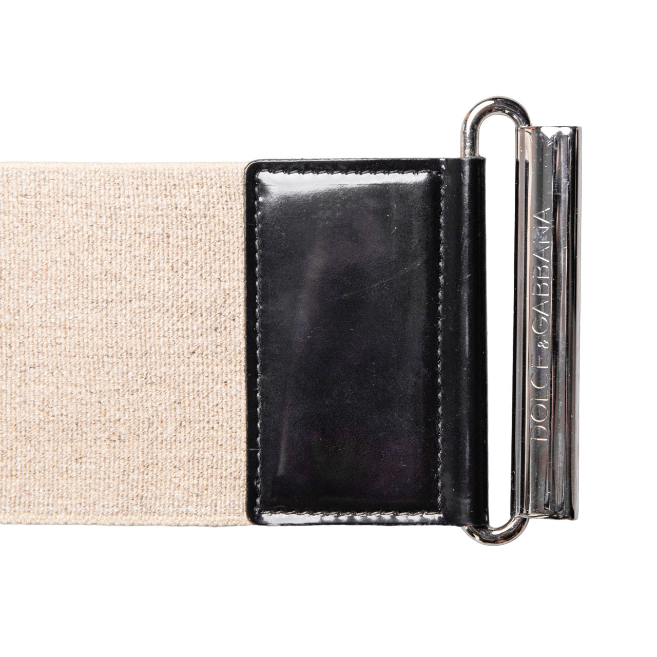 Dolce & Gabbana Stretch-Taillengürtel mit Signature-Plakette