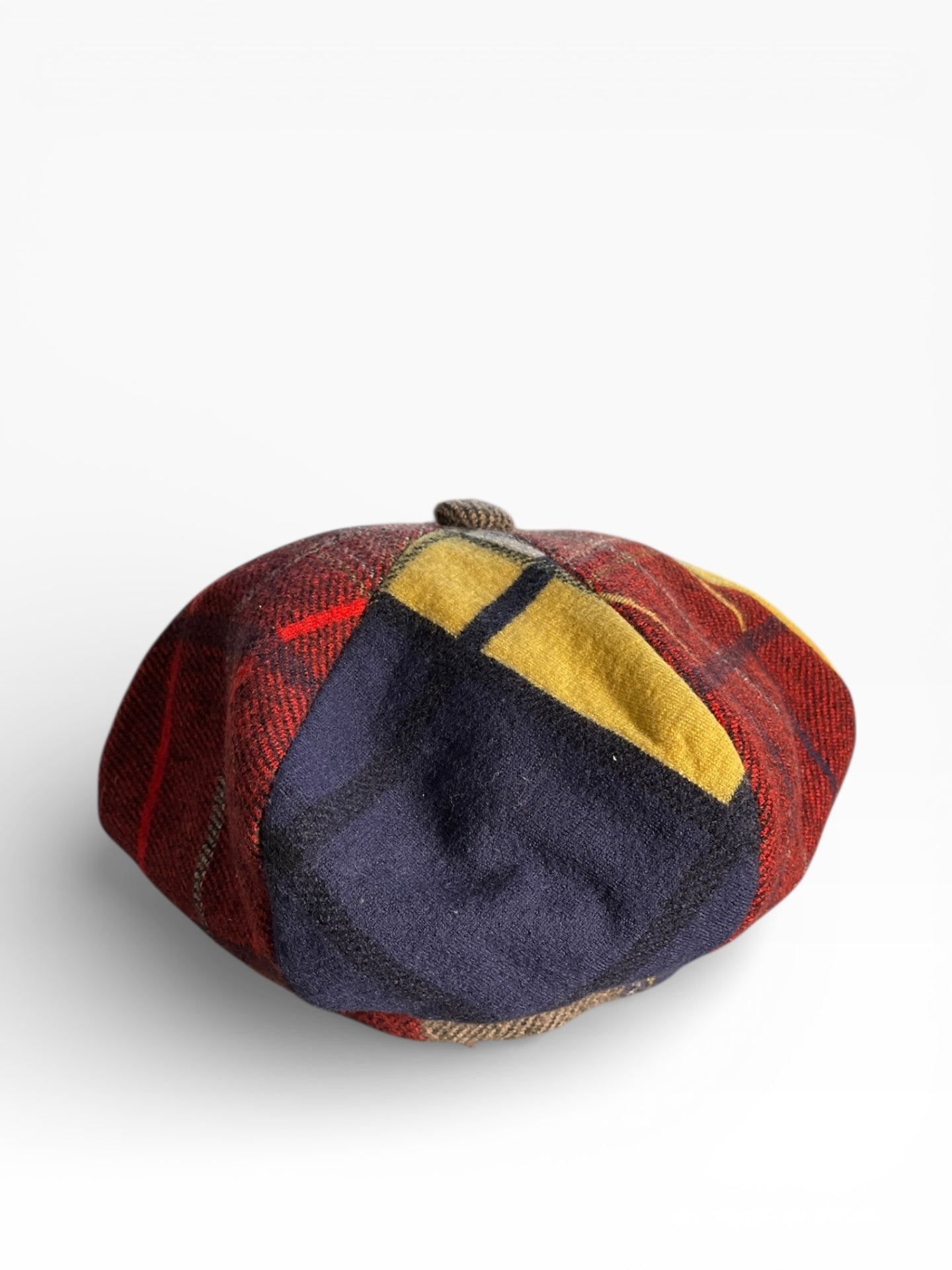 Sonia Rykiel Baskenmütze im Karomuster