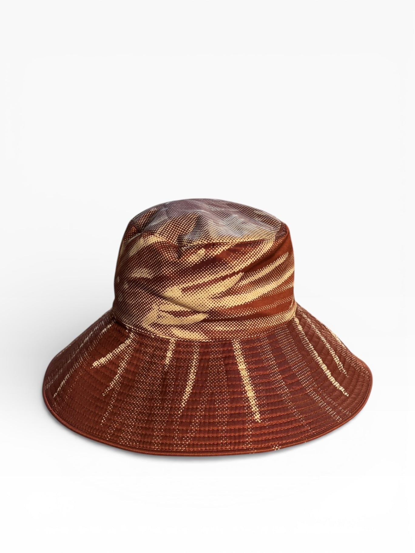 Hermès Sonnenhut aus Seide und Leinen