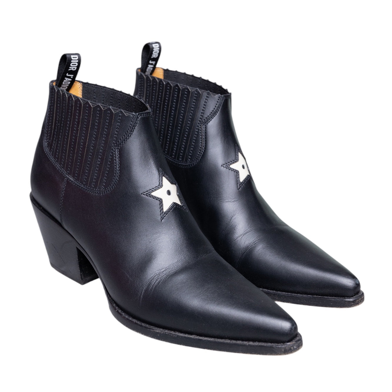 Christian Dior Ankle Boots im Cowboylook
