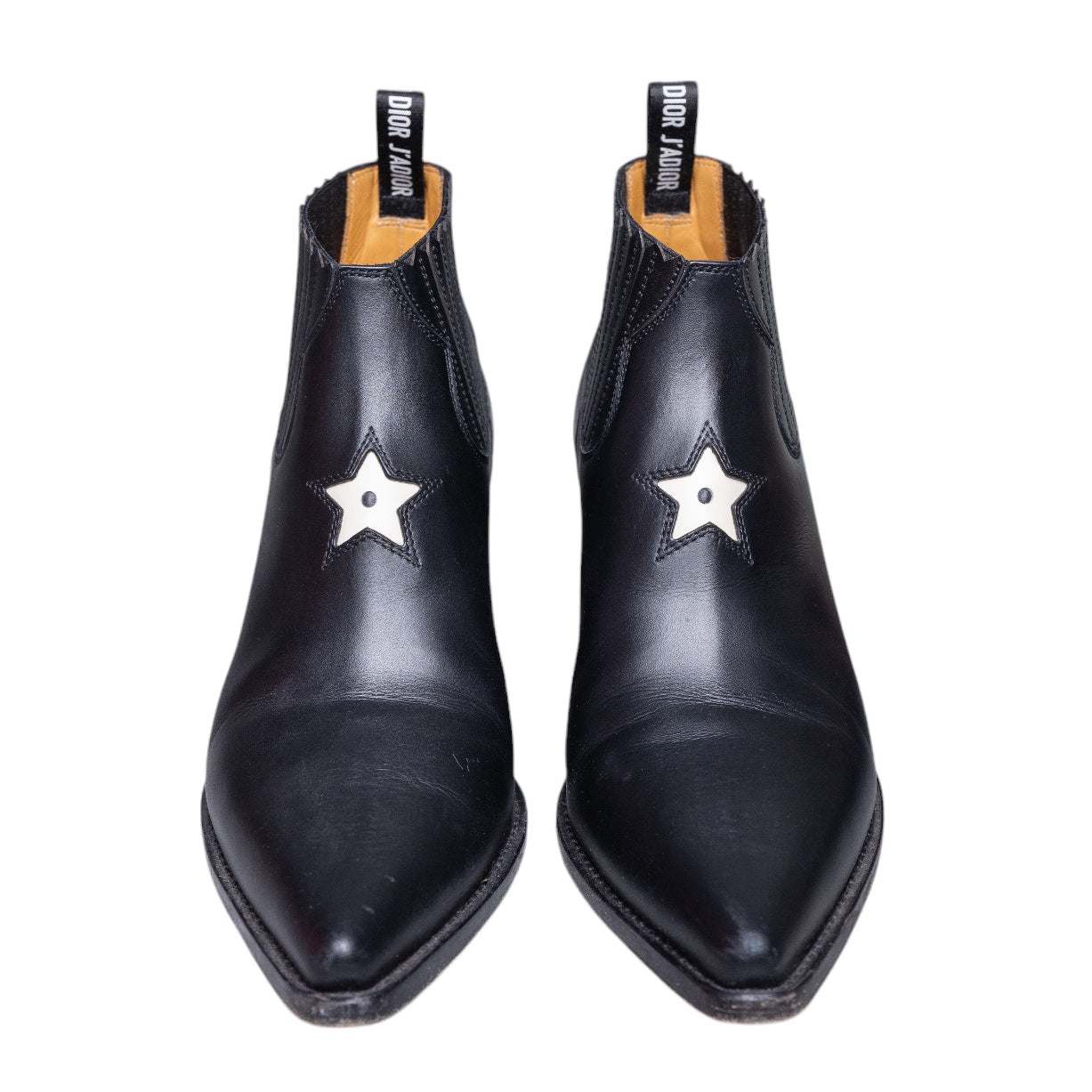 Christian Dior Ankle Boots im Cowboylook