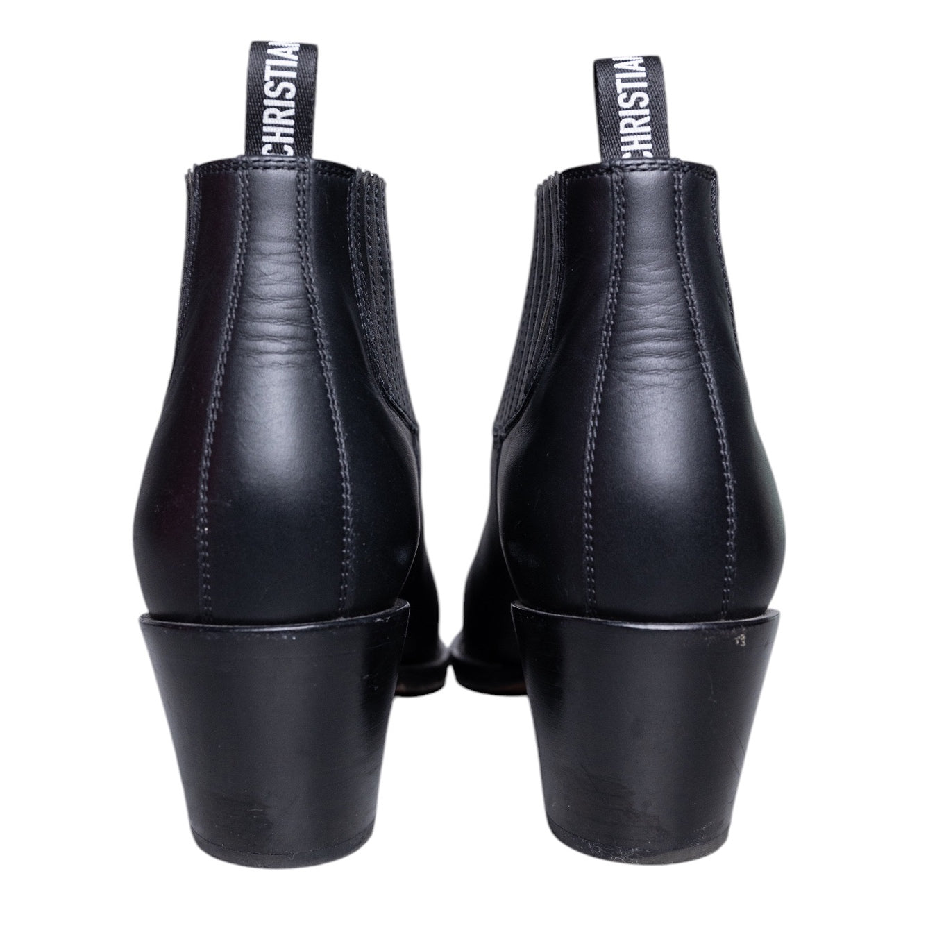 Christian Dior Ankle Boots im Cowboylook