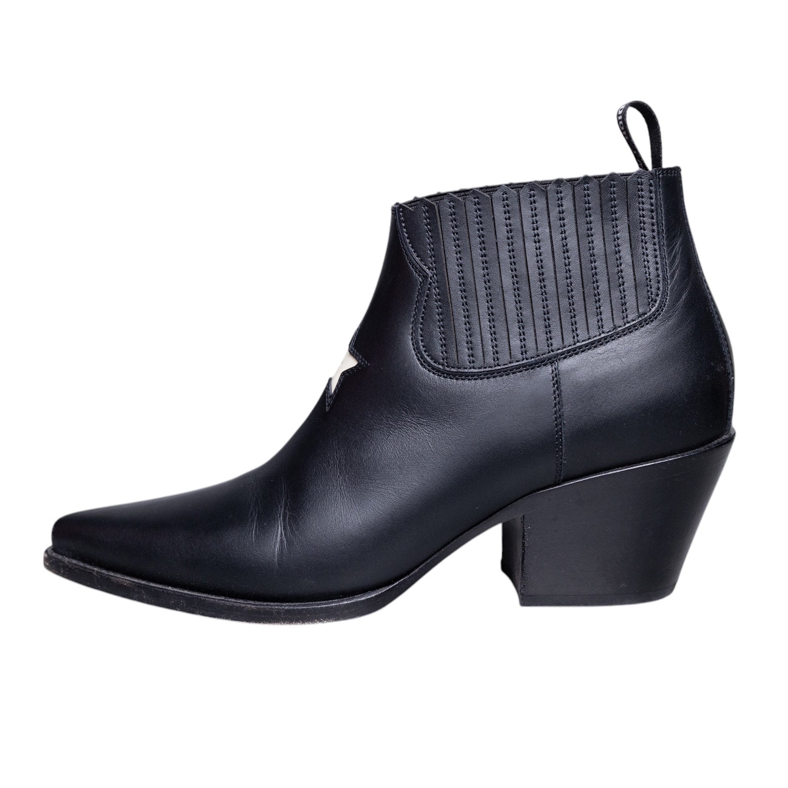 Christian Dior Ankle Boots im Cowboylook