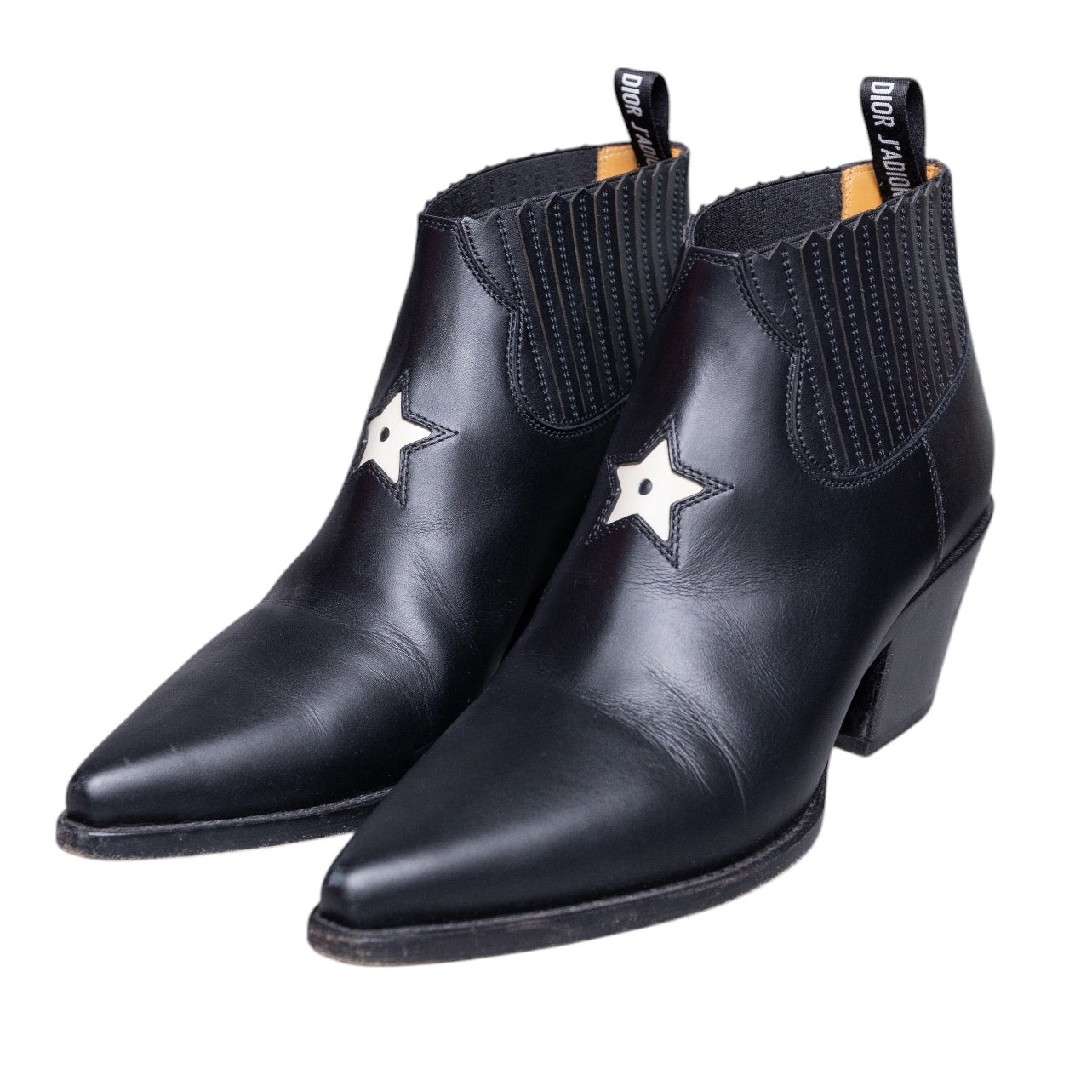 Christian Dior Ankle Boots im Cowboylook