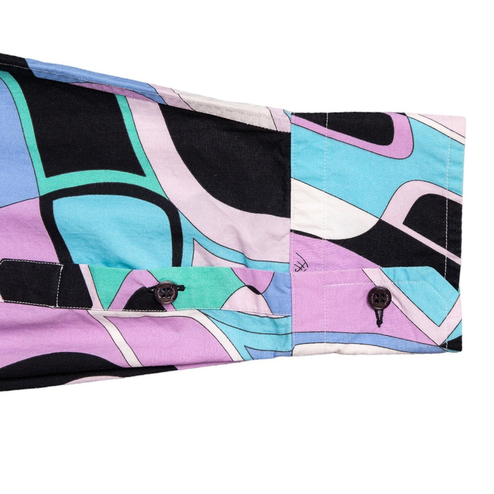 Emilio Pucci Vintage Bluse im Signature-Print