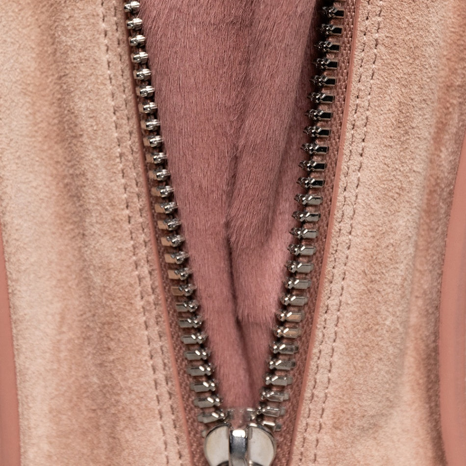 Balenciaga Mini Papier A4 Tote aus Wildleder