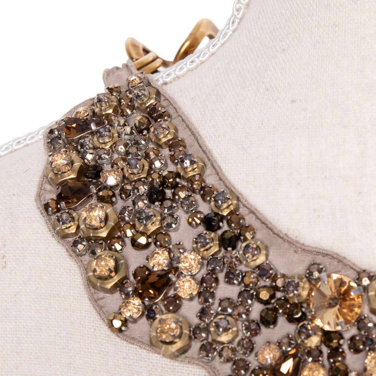 Prada Auffällig verziertes Collier im Choker-Stil