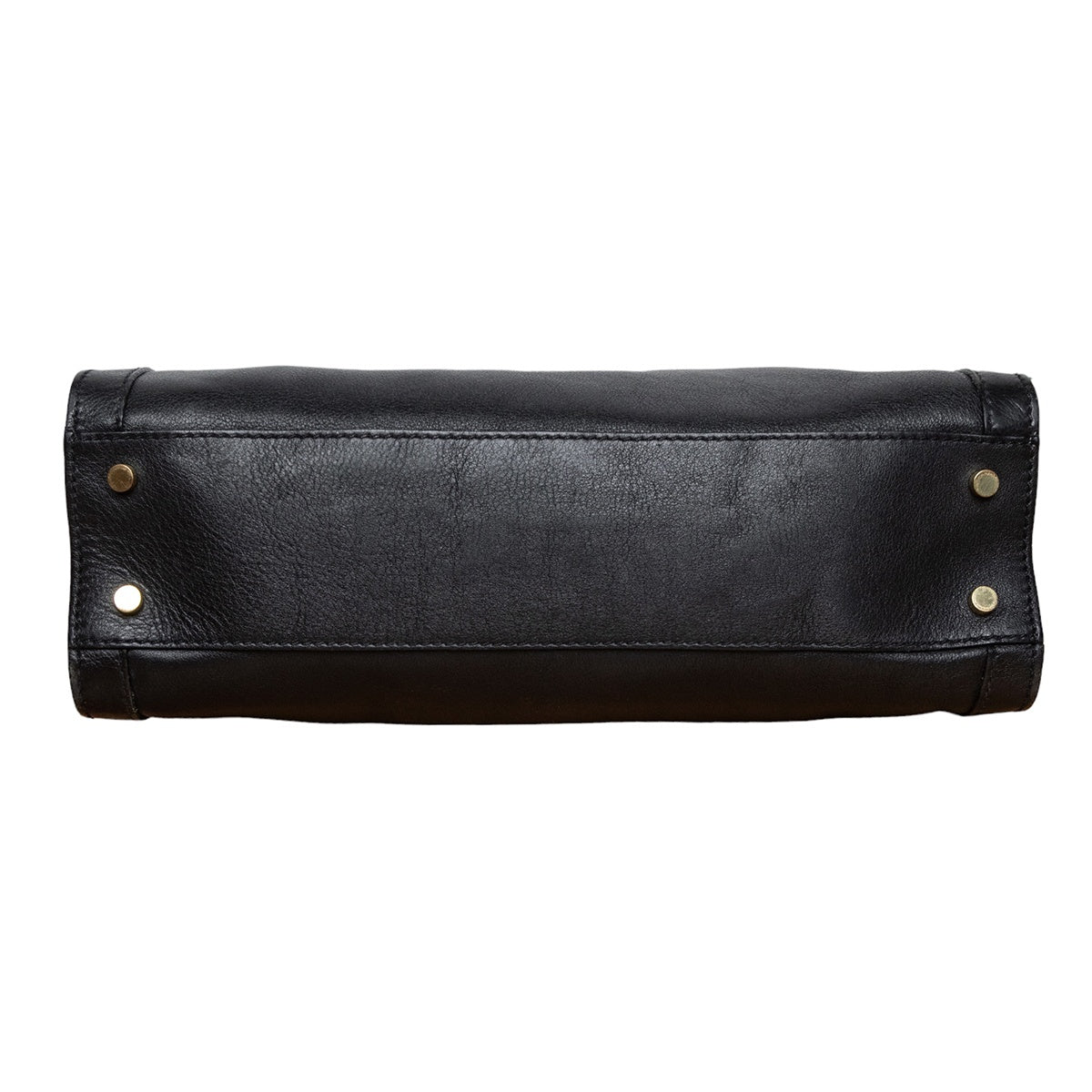 Aigner Vintage Handtasche im hochwertigem cleanen Design mit Goldakzenten