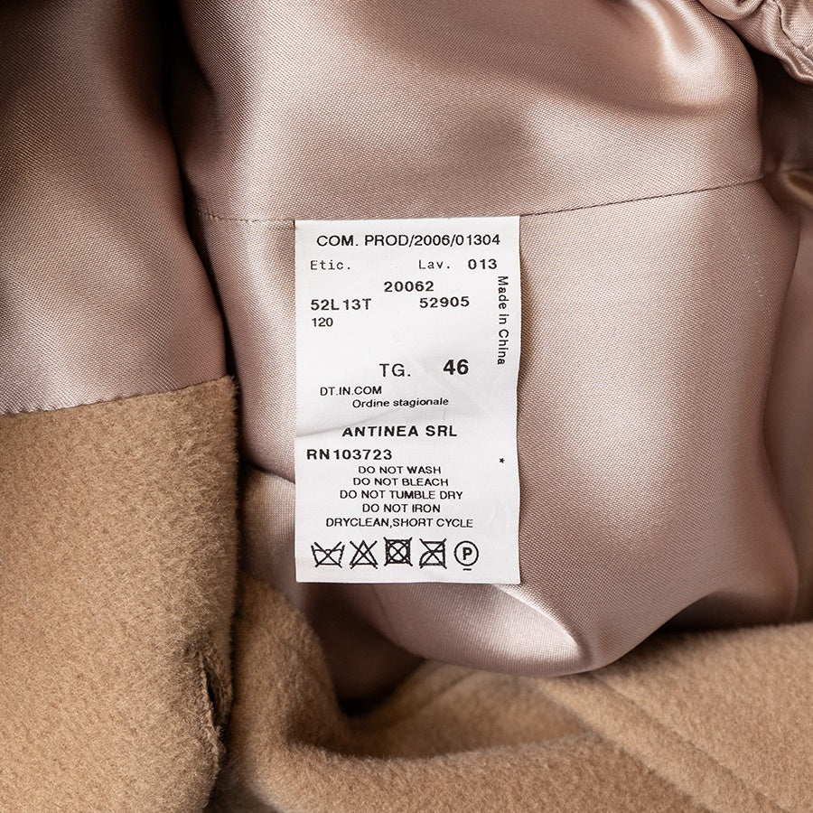 Emporio Armani Klassischer Kaschmirmantel