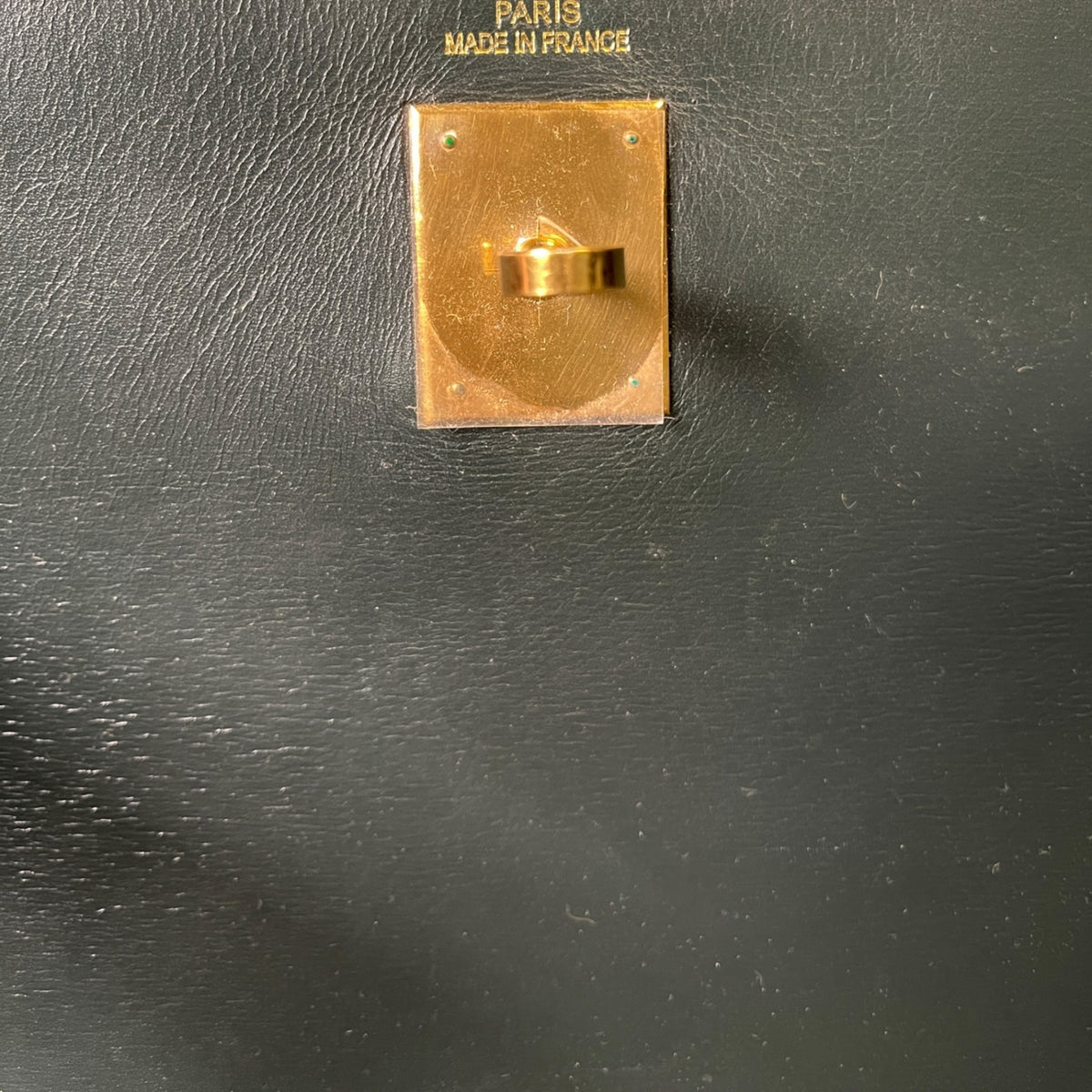 Hermès Seltene Vintage Kelly Bag 35 mit Schulterriemen