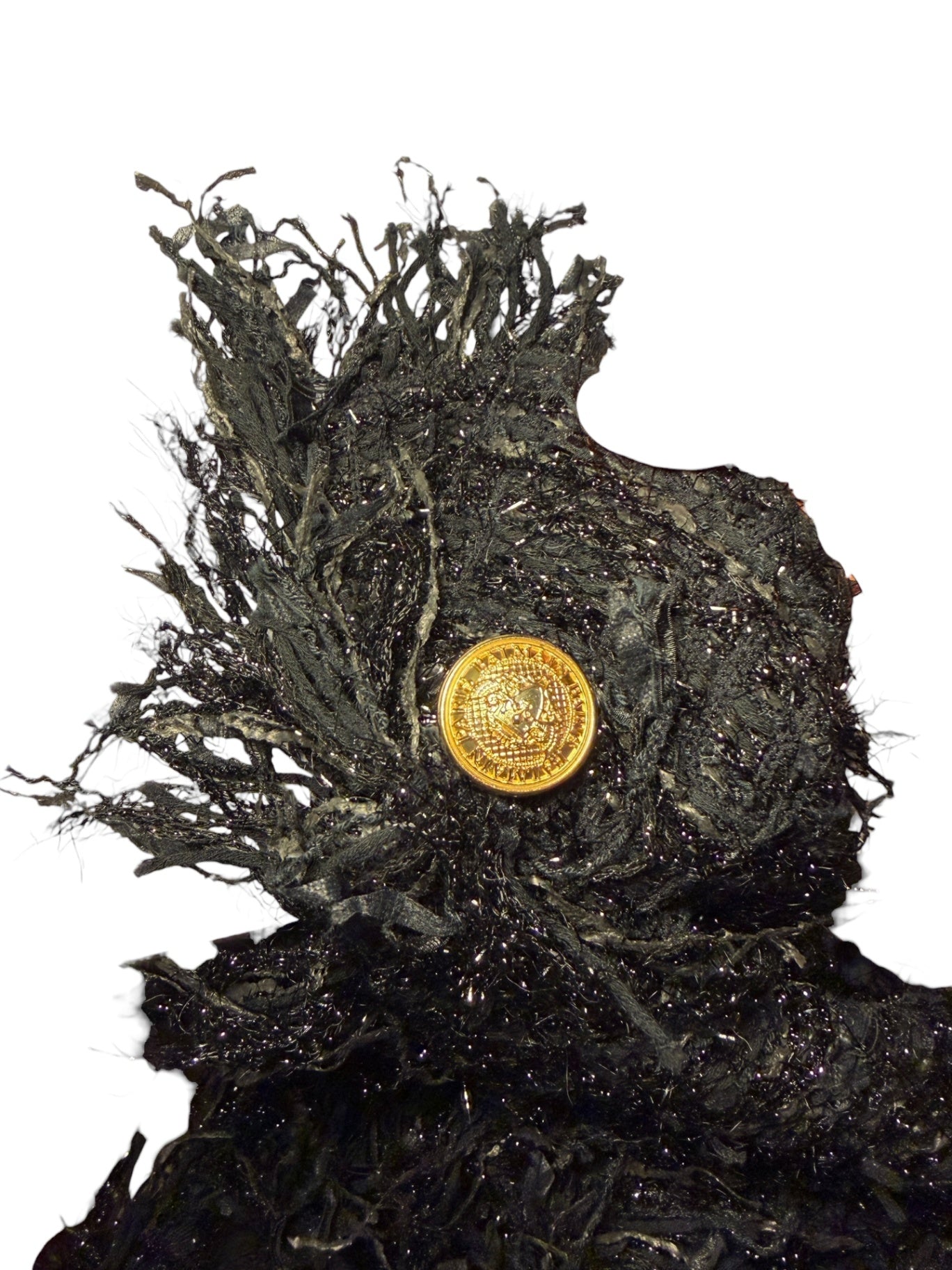 Balmain Blazer mit aufgesetzten Taschen und Signature-Goldknöpfen