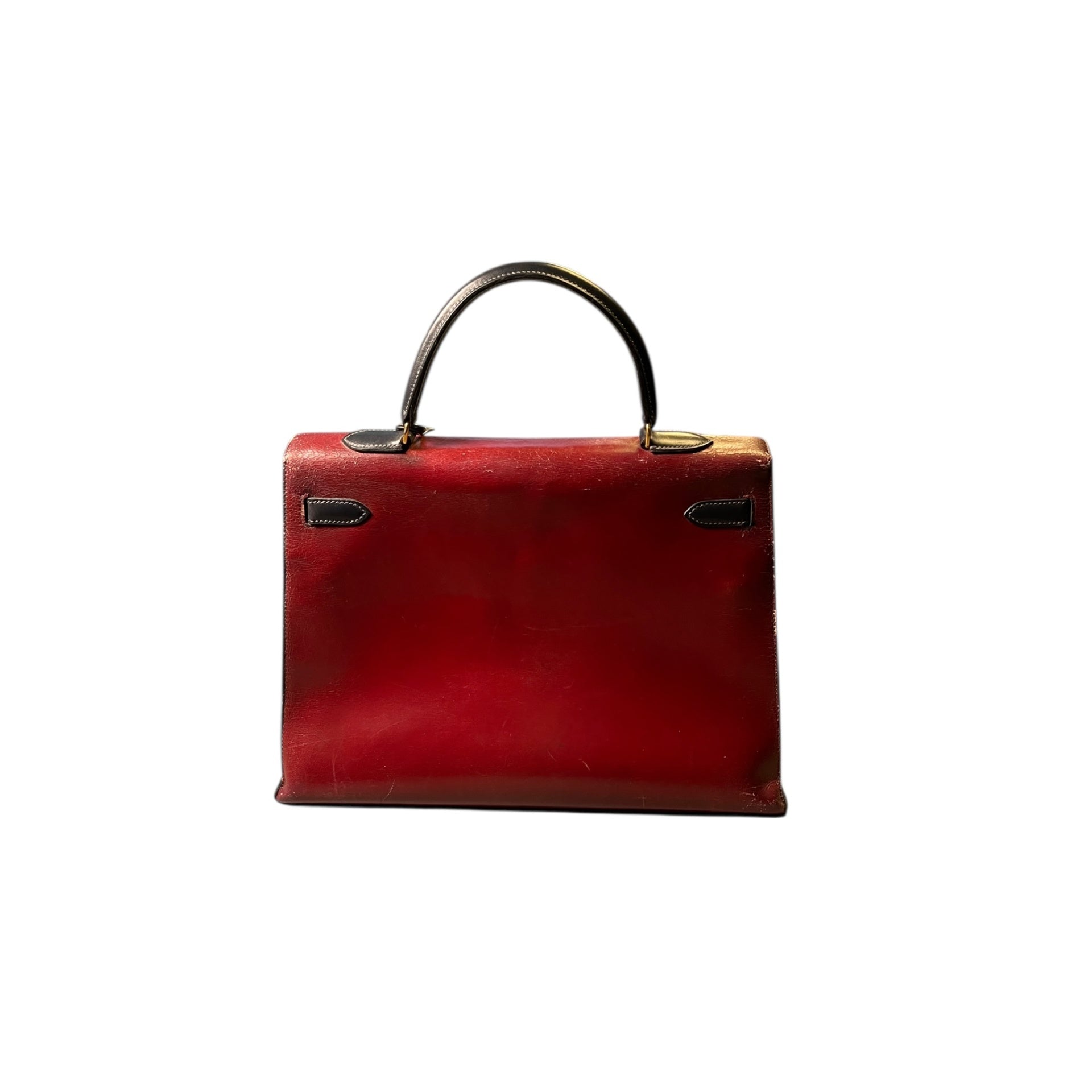 Hermès Seltene Vintage Kelly Bag 35 mit Schulterriemen