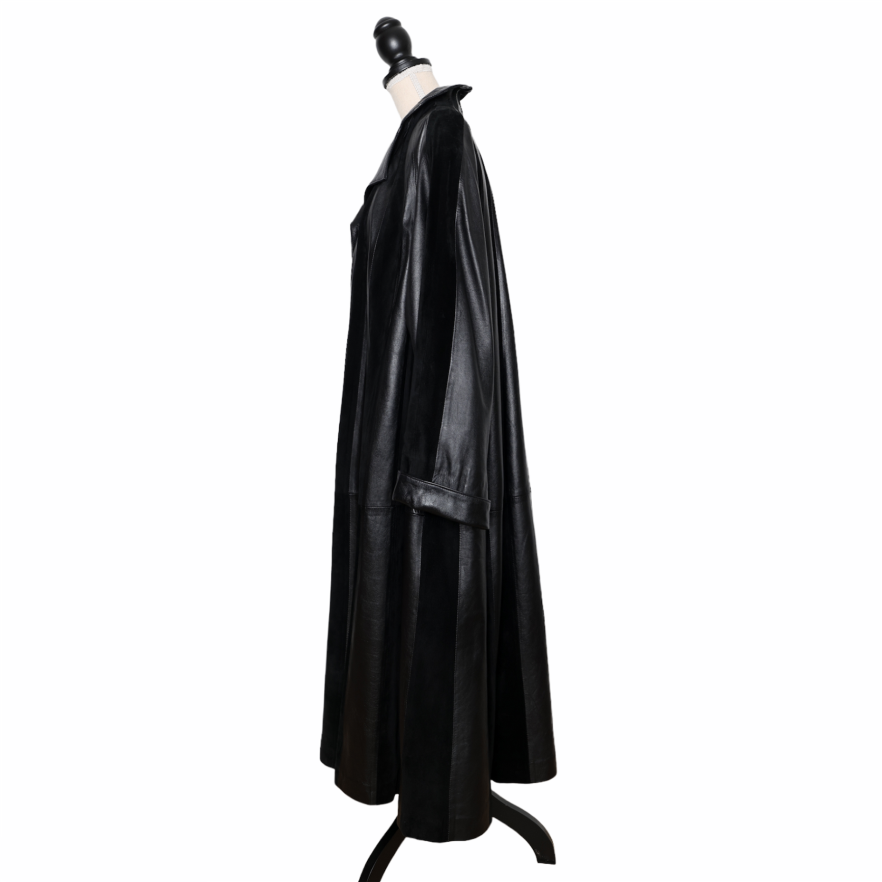 Casasnovas Spektakulärer Vintage Mantel aus Leder