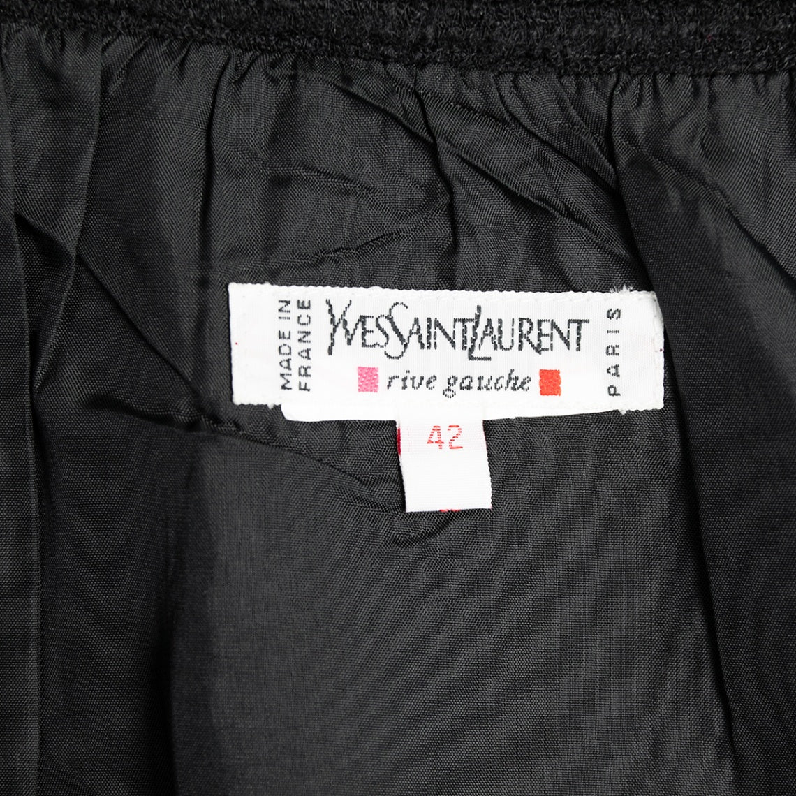 Yves Saint Laurent Rive Gauche Vintage Kostüm mit aufgesetzten Taschen