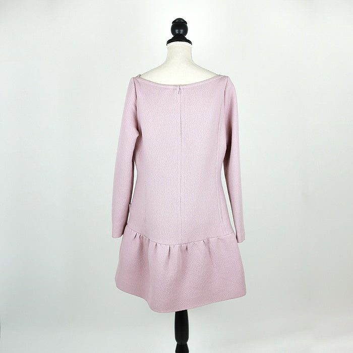 Victoria Victoria Beckham Minikleid aus Wolle mit aufgesetzten Taschen