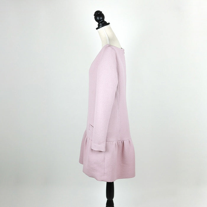 Victoria Victoria Beckham Minikleid aus Wolle mit aufgesetzten Taschen