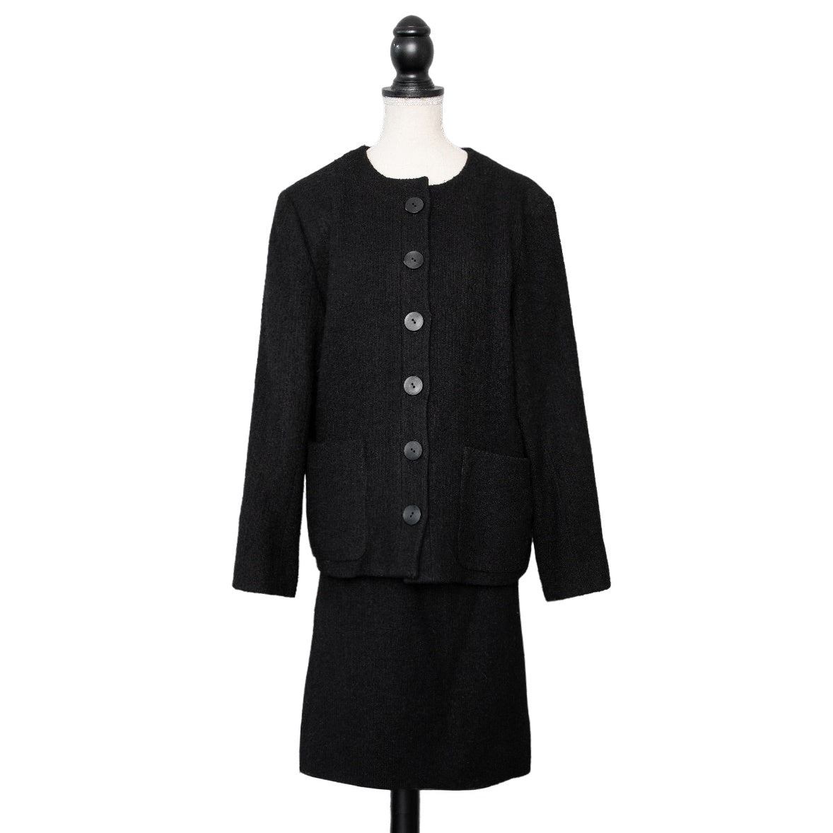 Yves Saint Laurent Rive Gauche Vintage Kostüm mit aufgesetzten Taschen