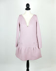 Victoria Victoria Beckham Minikleid aus Wolle mit aufgesetzten Taschen