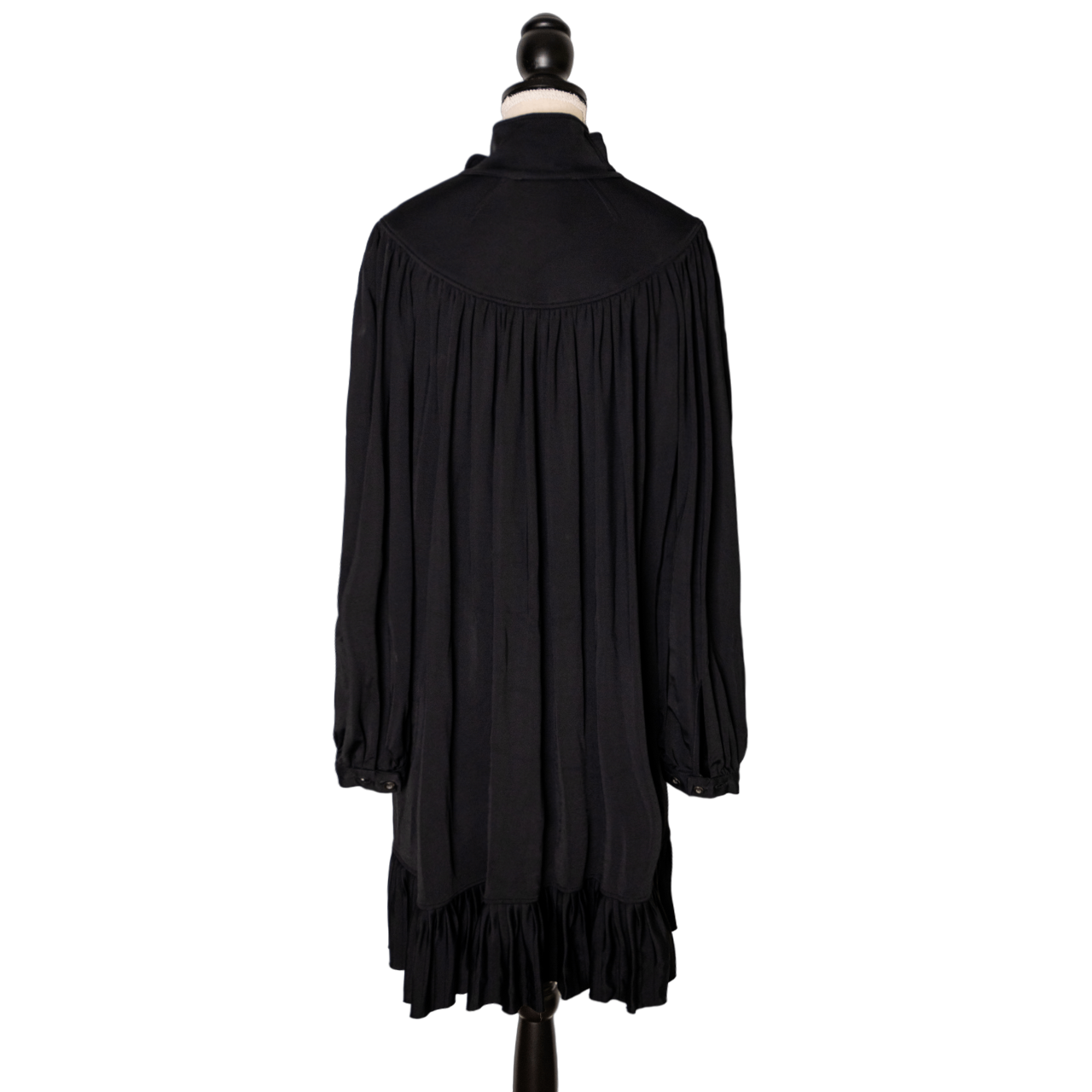 Givenchy Schwarzes Minikleid im Babydoll Stil