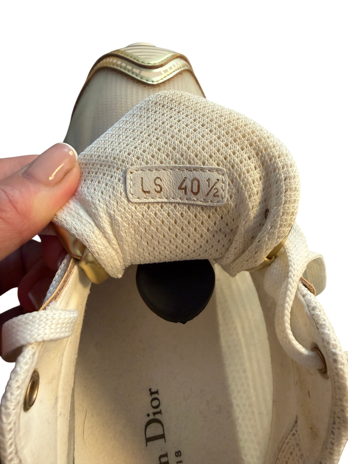 Christian Dior Goldene Vibe Sneaker