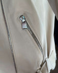 Jitrois Lederjacke im Bikerstil