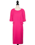 Guy Laroche Ausgefallenes Vintage Etui-Kleid