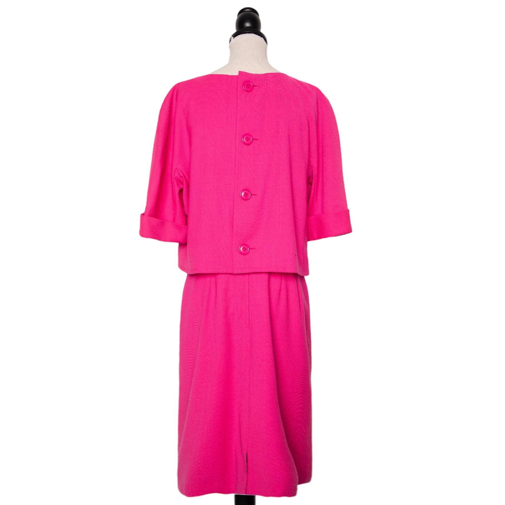 Guy Laroche Ausgefallenes Vintage Etui-Kleid