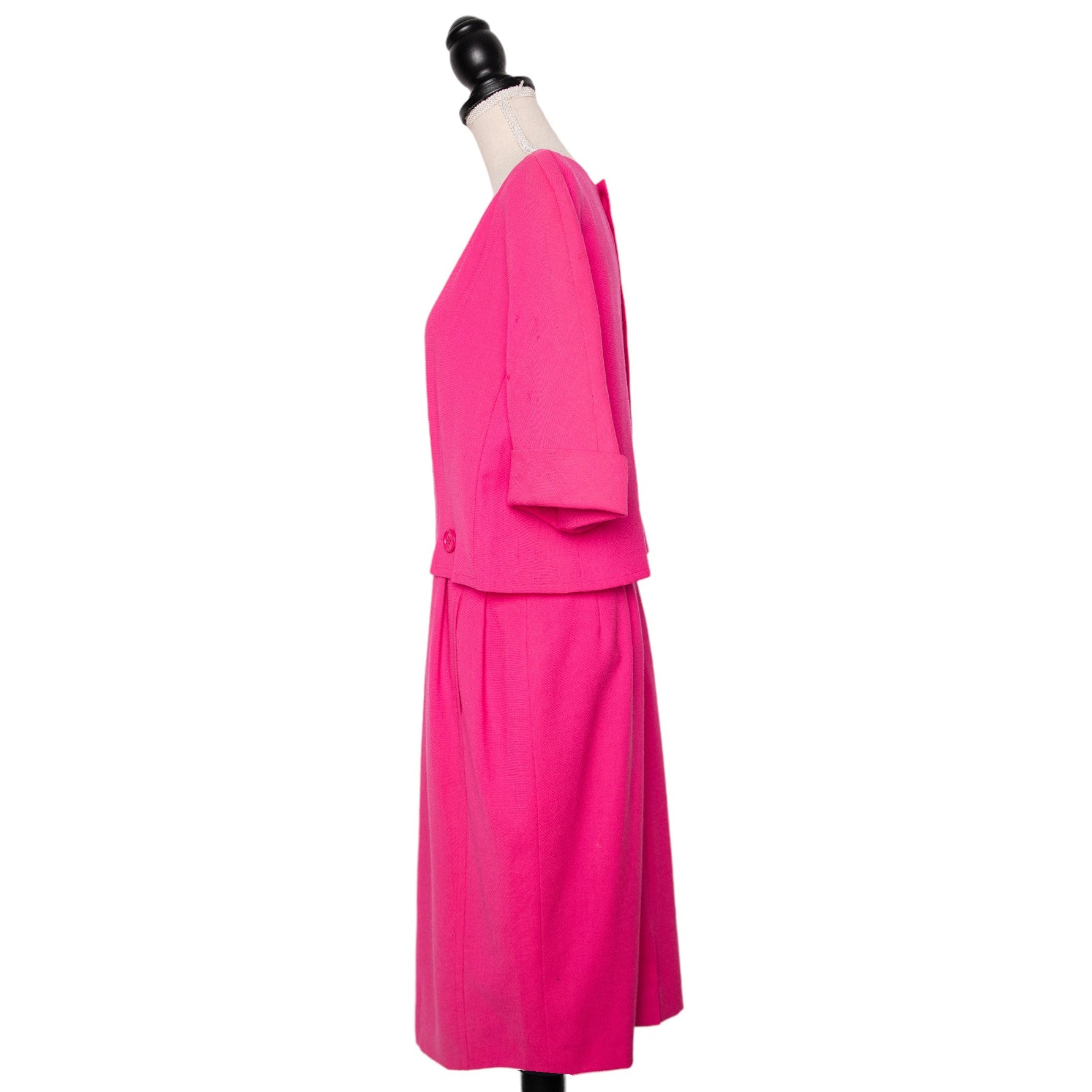 Guy Laroche Ausgefallenes Vintage Etui-Kleid