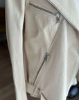Jitrois Lederjacke im Bikerstil