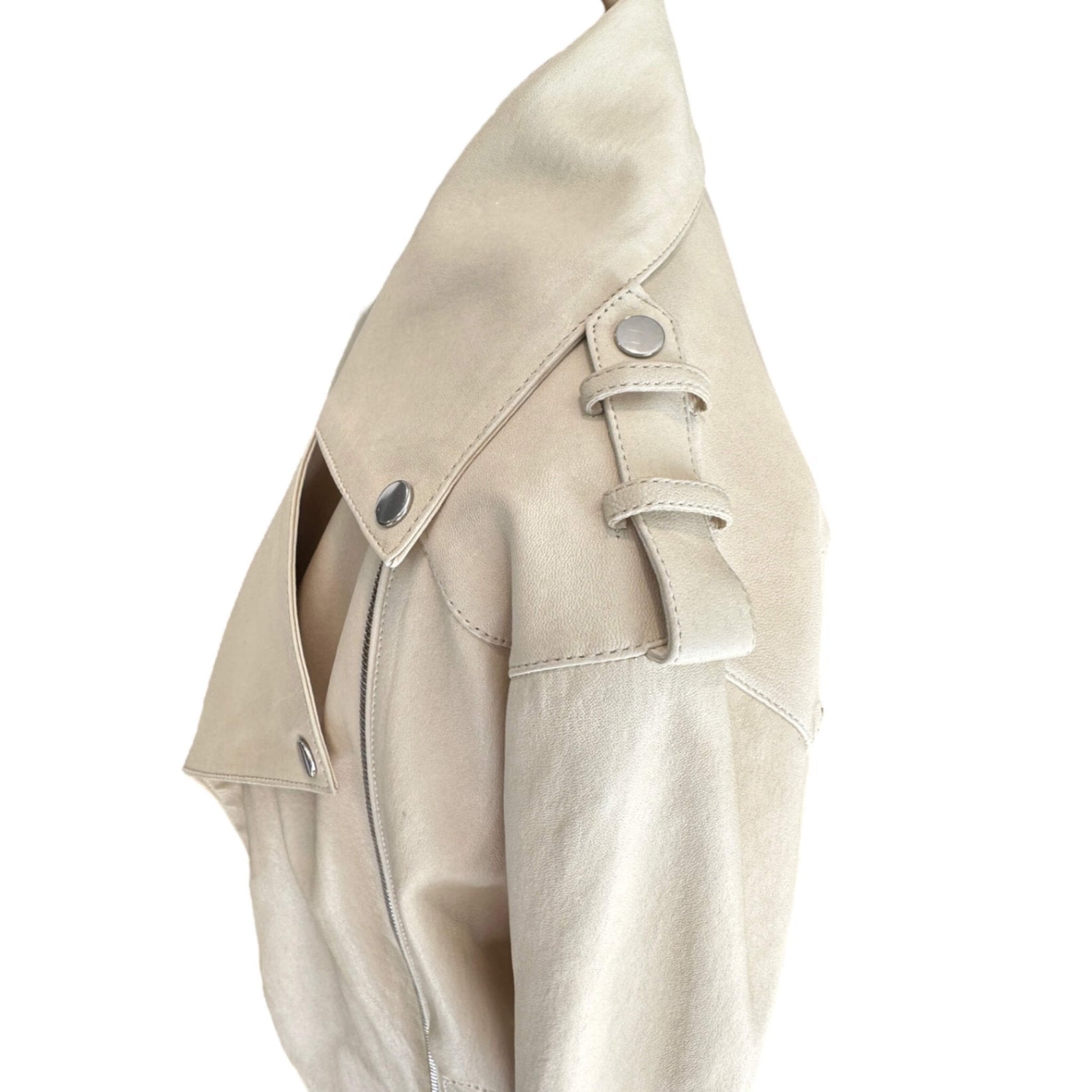 Jitrois Lederjacke im Bikerstil