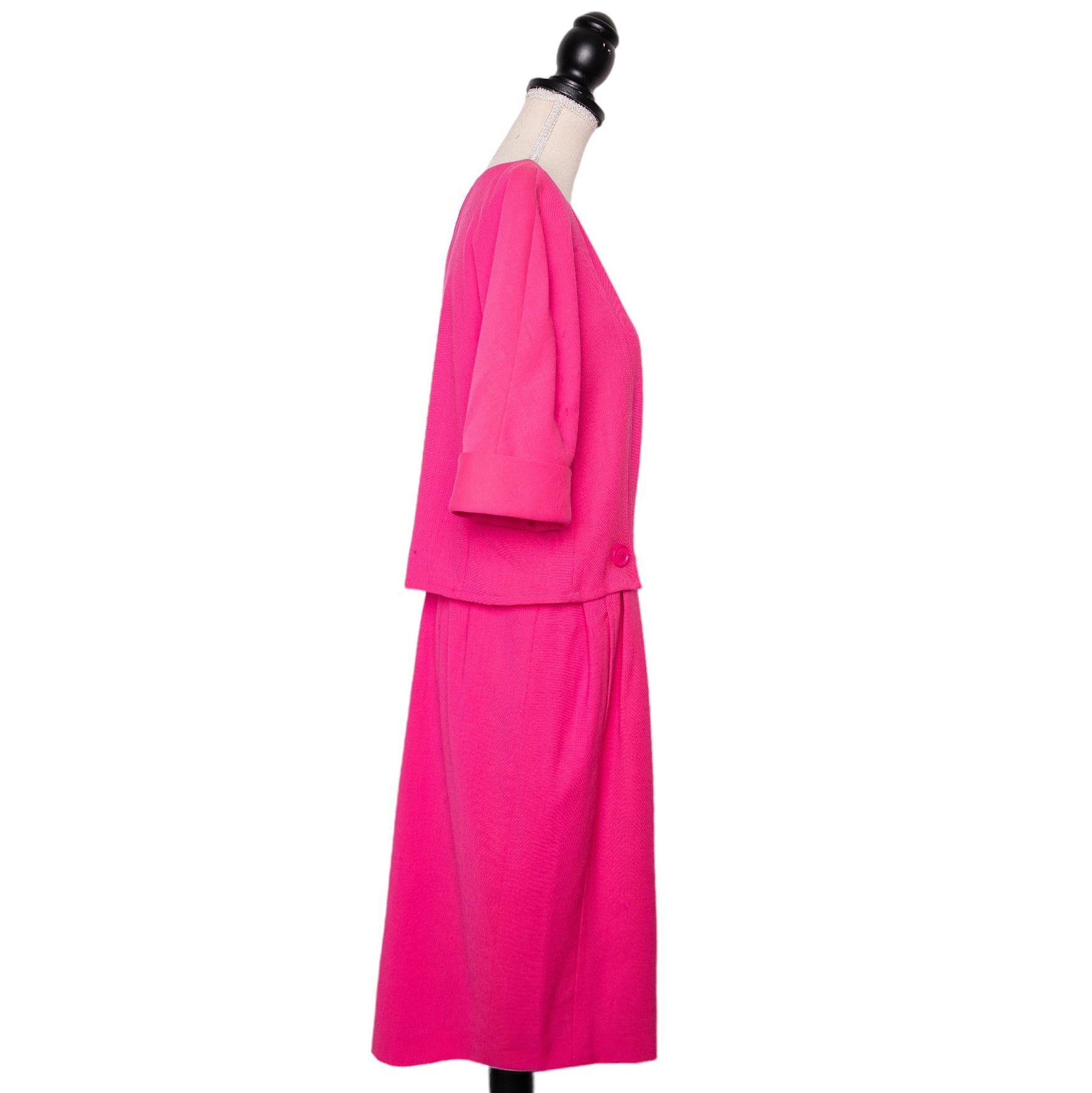 Guy Laroche Ausgefallenes Vintage Etui-Kleid