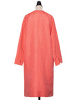 Hermès Vintage Kleid im Kimono-Stil mit Signature-Knöpfen