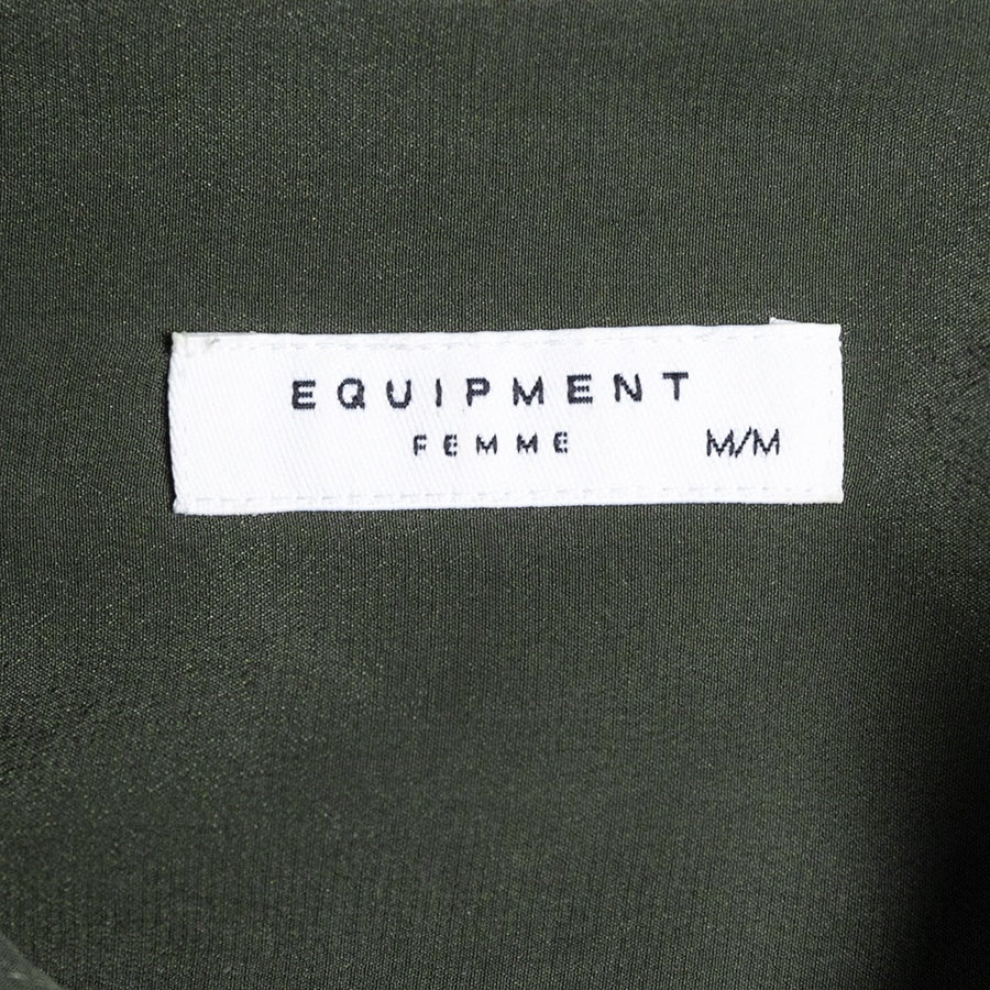 Equipment Seidenbluse mit aufgesetzten Taschen