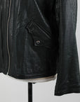 Isabel Marant Etoile Leichte Lederjacke aus perforiertem Lammleder
