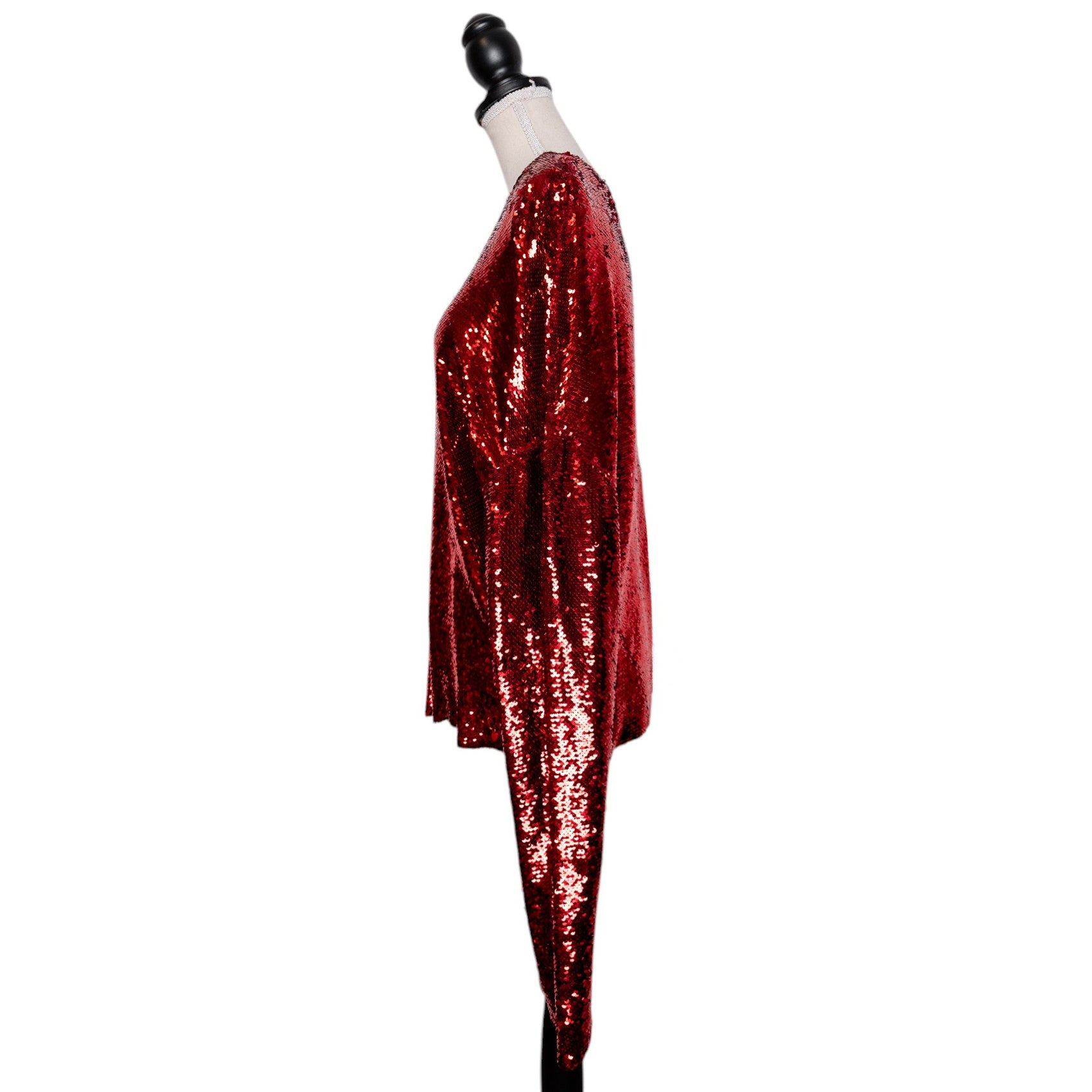 Giacobino Pailletten Oberteil im Oversize Stil